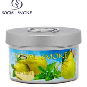 social smoke shisha tabak pear chill 250g