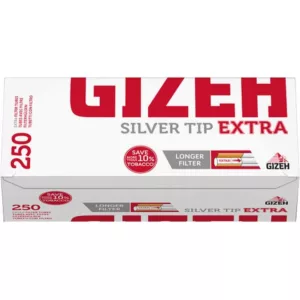 Gizeh ~ Hülsen Silver Tip Extra (250 Stk.)