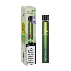 ELFBAR ~ Elfa Kit Pro 2ml ~ Aurora Green & Apple Peach Pod