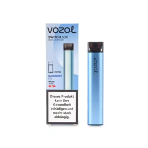 VOZOL ~ Kit Switch 600 ~ Blu e mirtillo ICE
