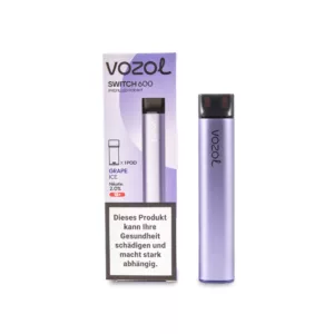 VOZOL ~ Kit Switch 600 ~ Viola e uva ICE