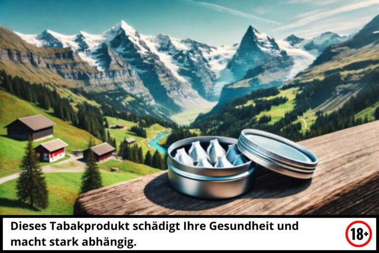 Snus und seine Wirkung auf den Körper - goodvibe ~ ✓ Schweizer CBD Online Shop
