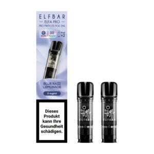elfa pro pod 0mg limonade bleue razz