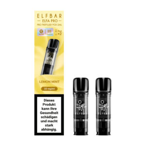 elfa pro pods 10mg citron menthe