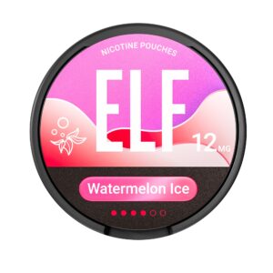 ELF NICOTINE POUCHES FRONT 12mg Watermelon Ice.jpeg